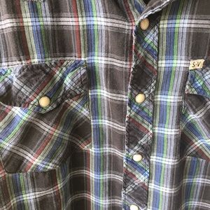 Salt Valley light cotton shirt size L nice colors